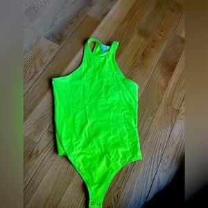 Express Body Suit Lime Green